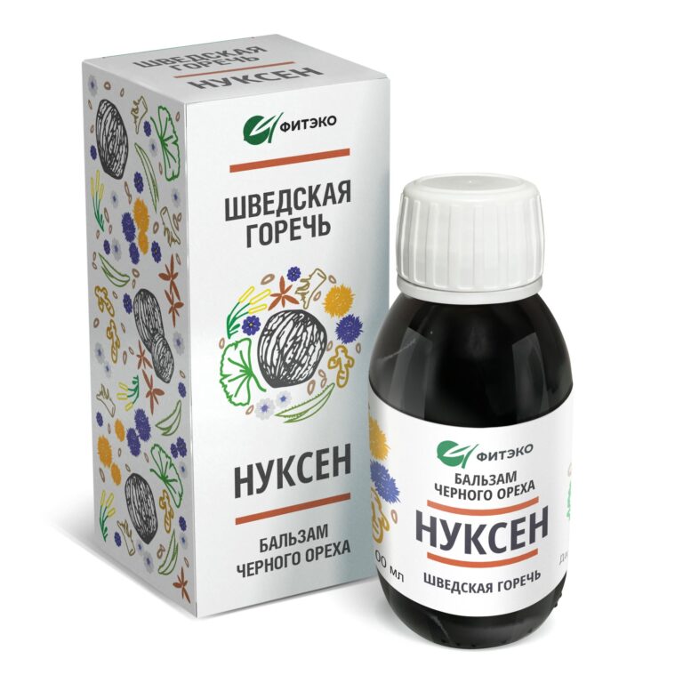 БАЛЬЗАМ «НУКСЕН» ШВЕДСКАЯ ГОРЕЧЬ